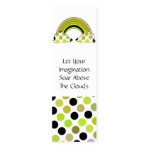 Cool Polka Dot Rainbow Bookmark business cards by polkadotpizazz Cool Polka Dot Rainbow Bookmark business cards