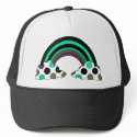 Cool Polka Dot Rainbow Hat by polkadotpizazz Cool Polka Dot Rainbow Hat