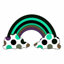 Cool Polka Dot Rainbow Ornament photo sculptures by polkadotpizazz Cool Polka Dot Rainbow Ornament photo sculptures