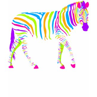 Cool Pop Zebra Stripes T-shirt shirt