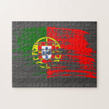 Cool Portuguese flag design Jigsaw Puzzle