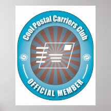 Cool Postal Carriers Club Print