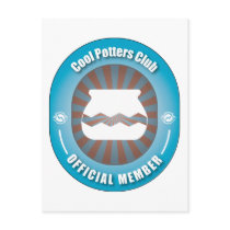 Cool Potters Club postcards by busybees Cool Potters Club postcards