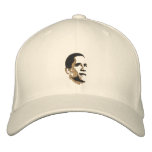 Cool President Obama Pop Art Gold Cap Embroidered Baseball Cap