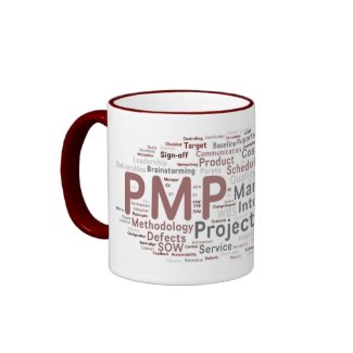 Cool Project Manager PMP Tag Cloud mug
