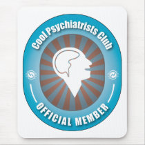 Cool Psychiatrists Club mousepads