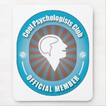 Cool Psychologists Club mousepads