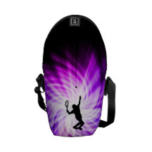 Cool Purple Tennis Courier Bags