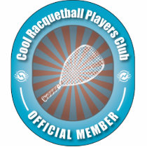 Cool Racquetball Players Club photo sculptures