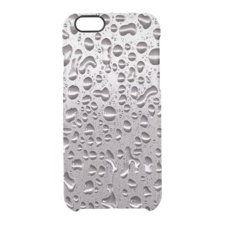 Cool Raindrops on Metal Stainless Steel Pattern