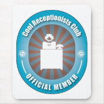 Cool Receptionists Club mousepads by busybees Cool Receptionists Club mousepads