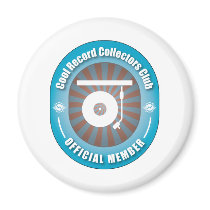 Cool Record Collectors Club magnets by busybees Cool Record Collectors Club magnets