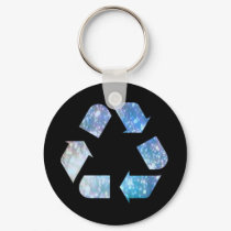 Cool Recycling Symbol keychains