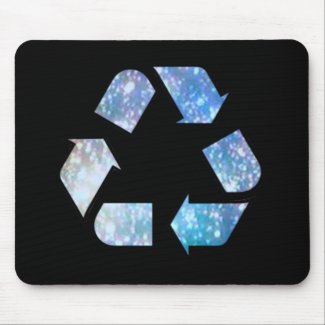 Cool Recycling Symbol mousepad
