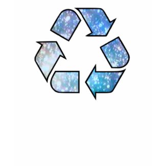 Cool Recycling Symbol shirt