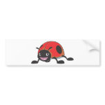 Cool Red Baby Ladybug Cartoon