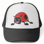 Cool Red Baby Ladybug Cartoon