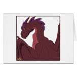 Cool Red Dragon Purple Hair