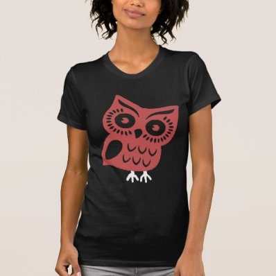 Cool Red Owl Tshirts