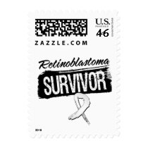 Cool Retinoblastoma Cancer Survivor Stamp