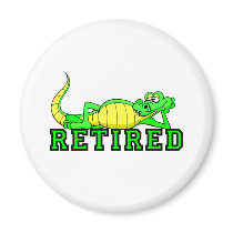 Cool retirement gator magnets by retirementhumor Cool retirement gator magnets
