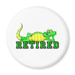 Cool retirement gator magnets