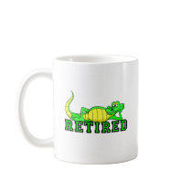 Cool retirement gator mugs
