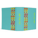 Cool retro binder with matching business cards