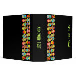 Cool retro binder with matching business cards
