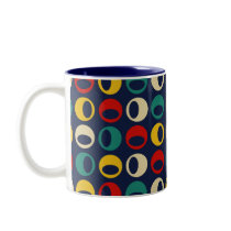 Cool Retro Modern Spheres Coffee Mug by mazarakes Cool Retro Modern Spheres Coffee Mug