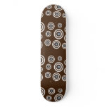 Cool retro old school skateboard