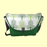 Cool Retro Trees Messenger Bag messenger bags