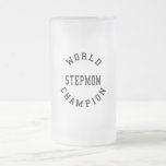 Cool Retro World Champion Stepmom Beer Mug