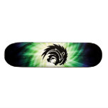 Cool Roaring Lion Silhouette Skate Boards