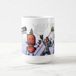 Cool Robot Mug mugs