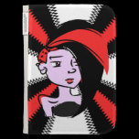 Cool Rock Girl Kindle Case - Customizable caseable cases