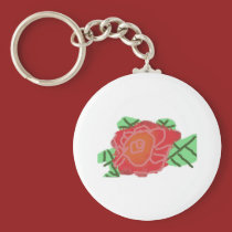 cool rose keychains