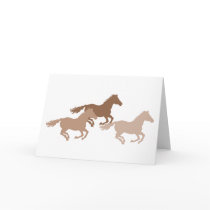 Cool running horses cards