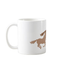 Cool running horses mugs
