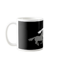 Cool running horses mugs
