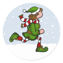 cool runnings elf stickers