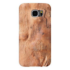 Cool Rustic Wood Texture Look - Manly Pattern Samsung Galaxy S6 Cases