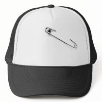 Cool Safety Pin Cap hats
