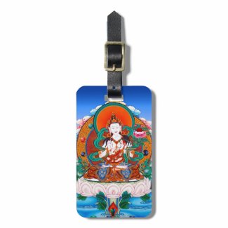 Cool Sarvanivarana Viskambhin Bodhisattva Mahasat Luggage Tag