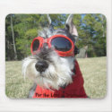 Cool Schnauzer Mousepad by AngelaMini Cool Schnauzer Mousepad