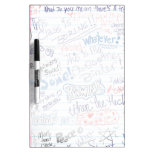 Cool School Doodles Dry-Erase Whiteboards