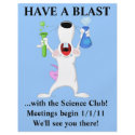 Cool Science Club Flyer