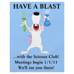 Cool Science Club Flyer