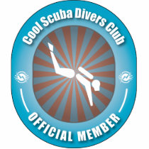 Cool Scuba Divers Club photo sculptures
