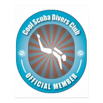 Cool Scuba Divers Club posters by busybees Cool Scuba Divers Club posters